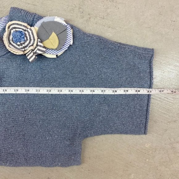 Anthropologie Moth Cropped Sweater ReDone Style  S - Picture 9 of 10